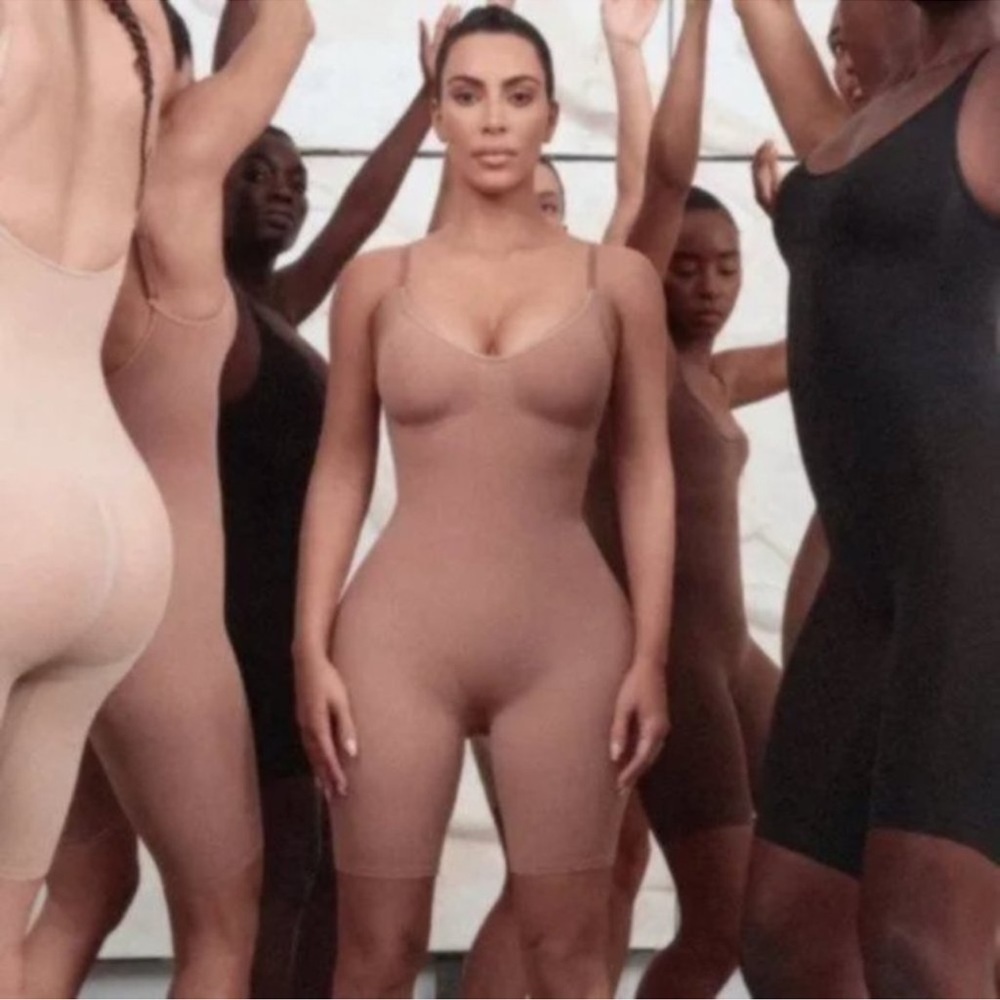 SKIMS Shapewear in Tan and Black